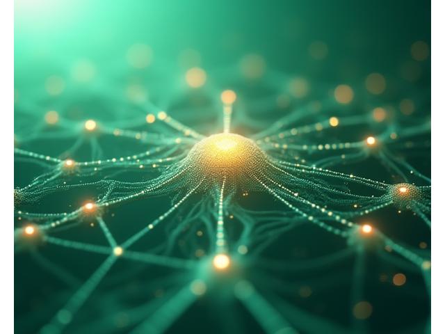 Abstract depiction of AI algorithms and data analysis processing tailored for adult health